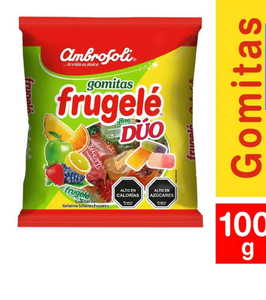 Frugelé dúo 110g - Caramelos chilenos clásicos