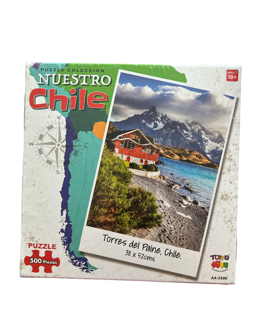 Puzzle Torres del Paine 500 piezas