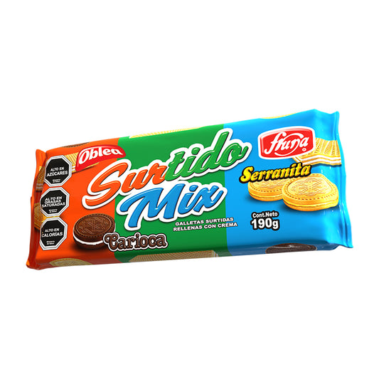 Surtido mix de galletas fruna 190g