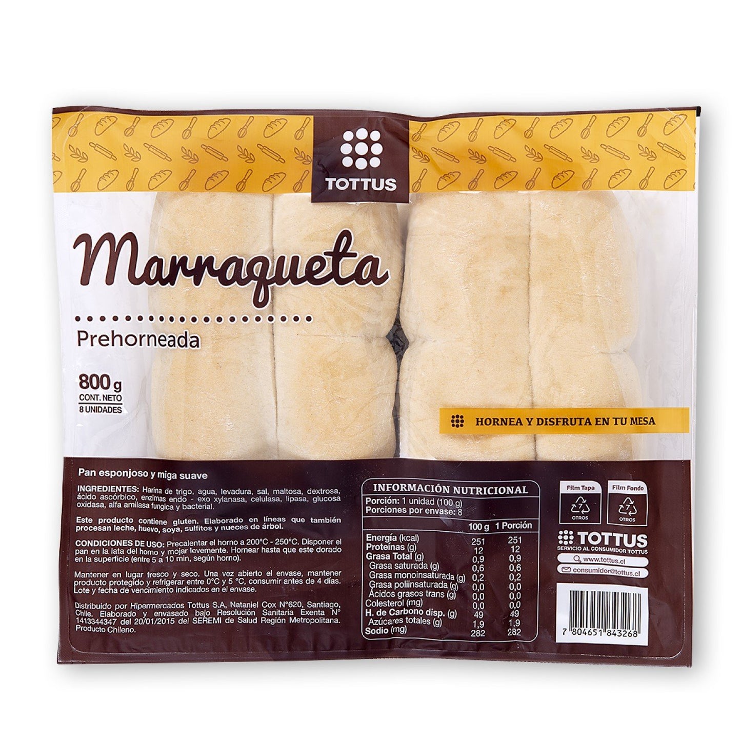 Marraqueta tottus
