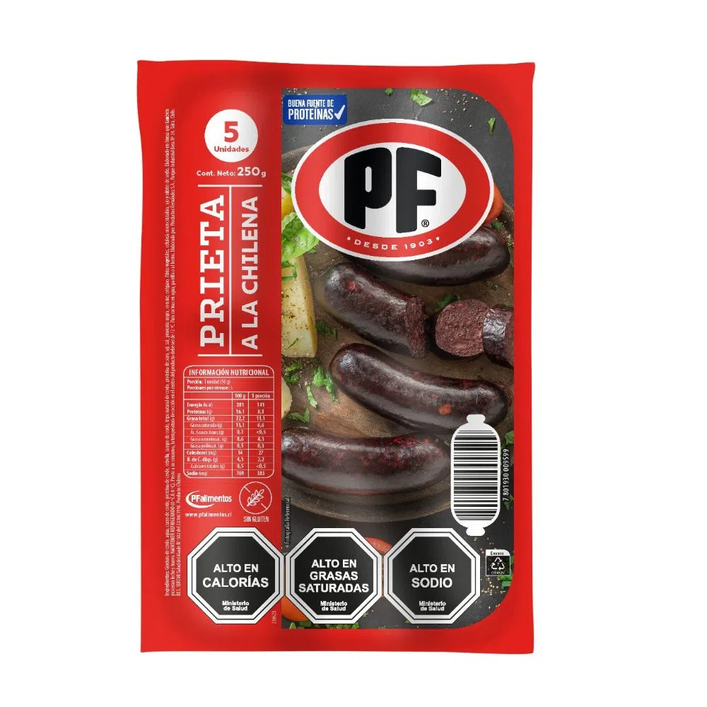 Prieta PF 250gr 5 unidades