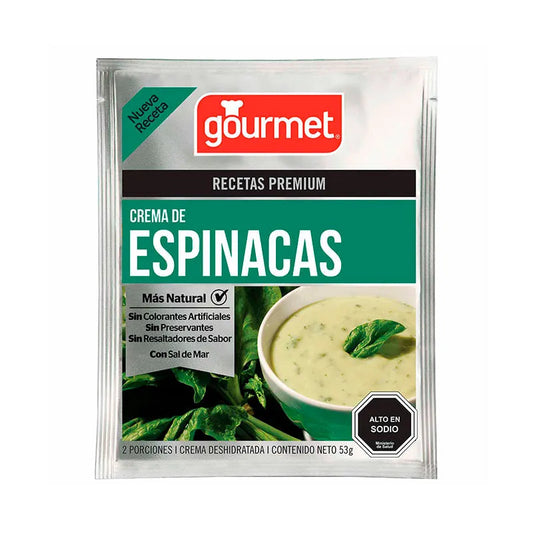 Crema de espinaca