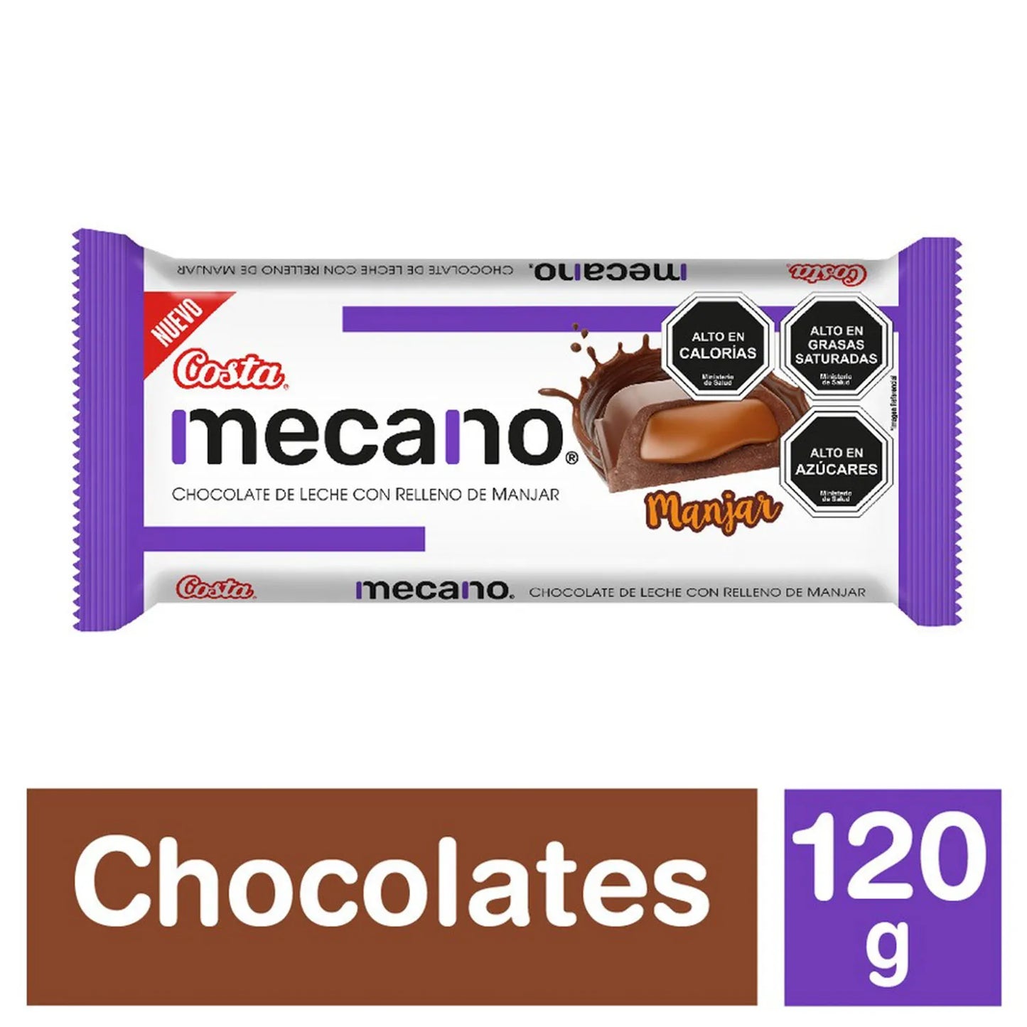Chocolate mecano 120gr