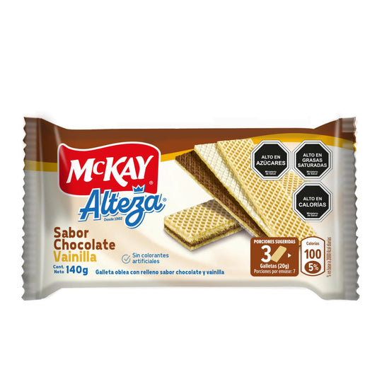 Galleta Alteza chocolate vainilla 140g