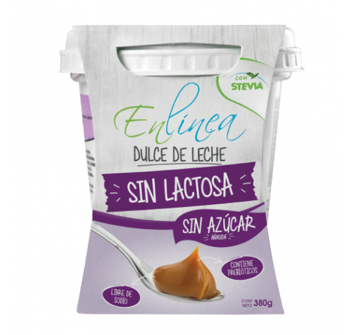 Dulce de leche sin lactosa y sin azúcar En línea 380g
