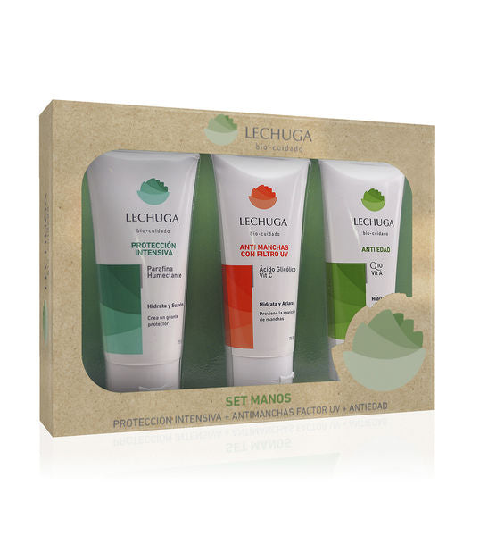 Crema lechuga set para manos