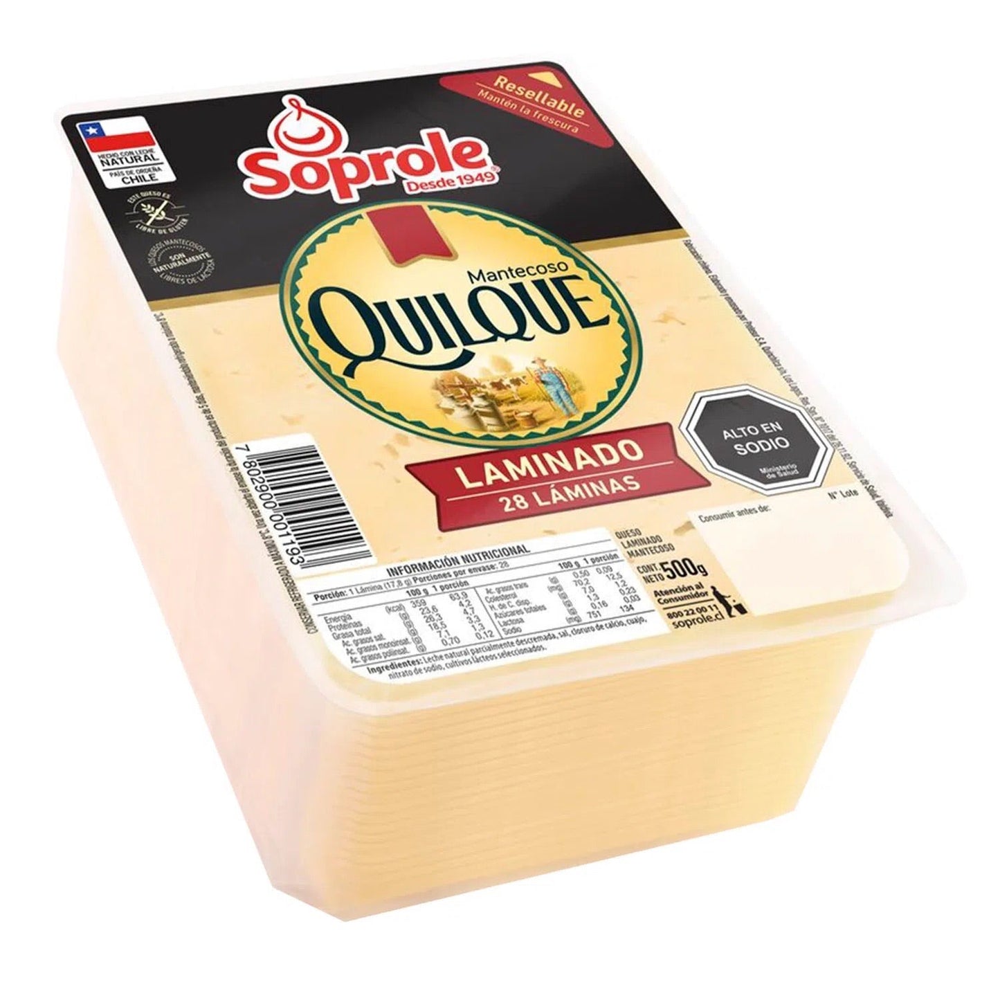 Queso Quilque mantecoso 500gr