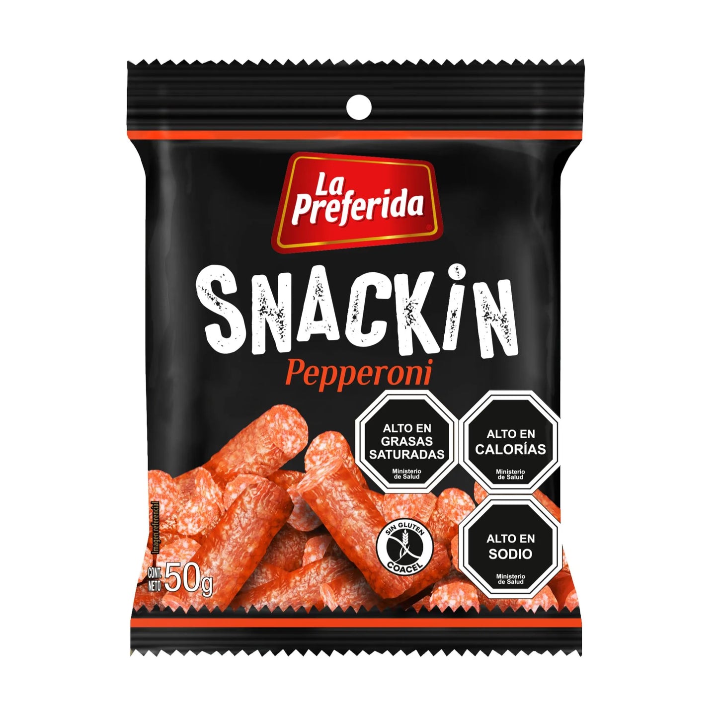 Pepperoni snackin la preferida 50gr