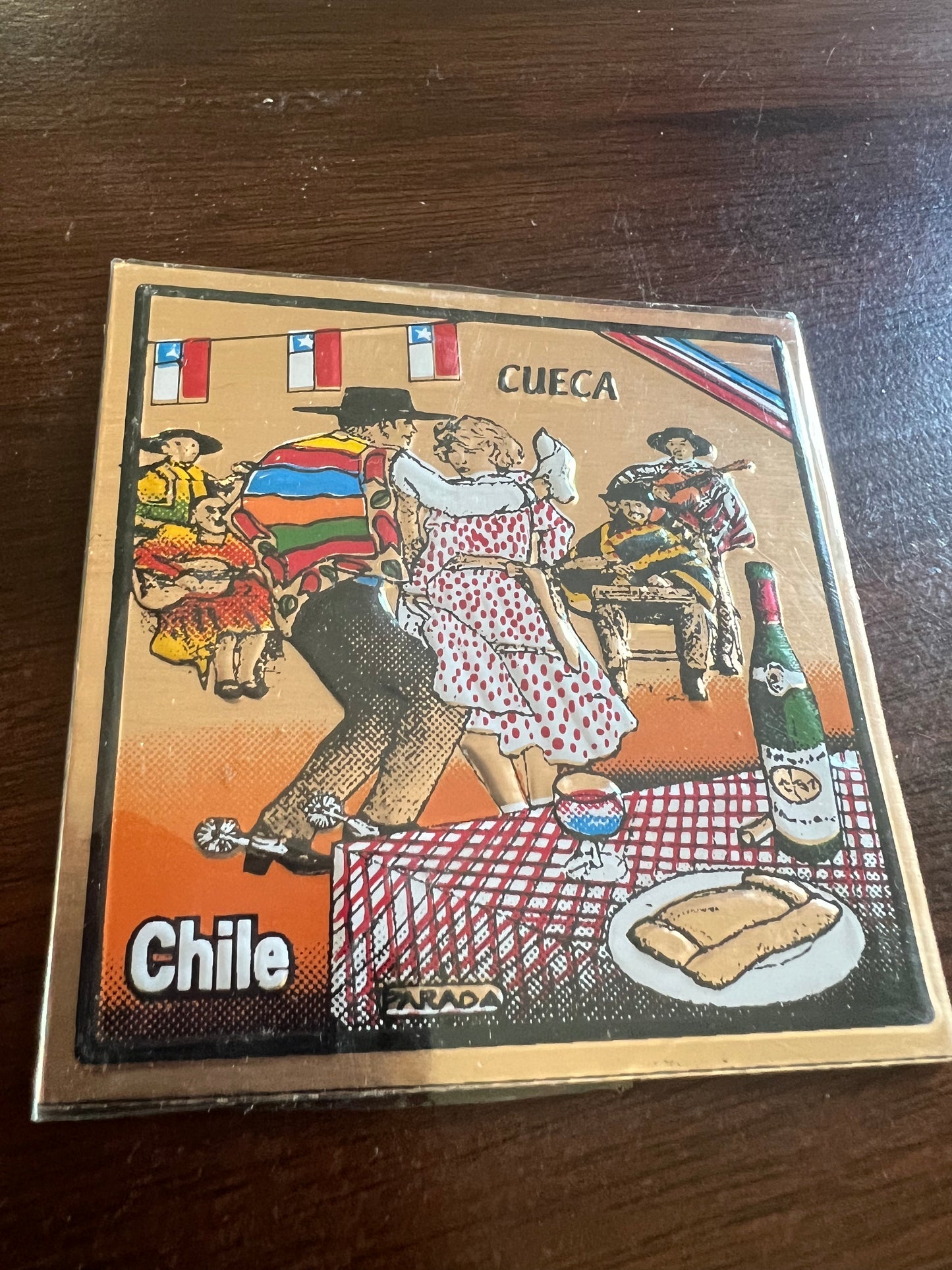 Imagenes magnéticas, Chile para refrigerador