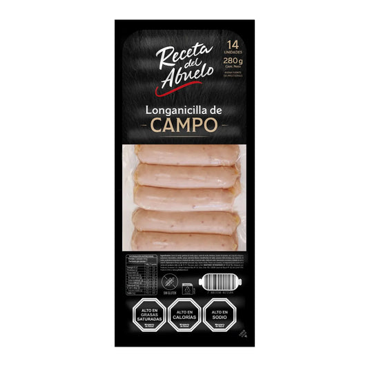 Longanicilla de campo receta del abuelo 280g