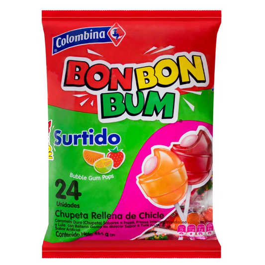 Bon Bon bum sabores surtidos