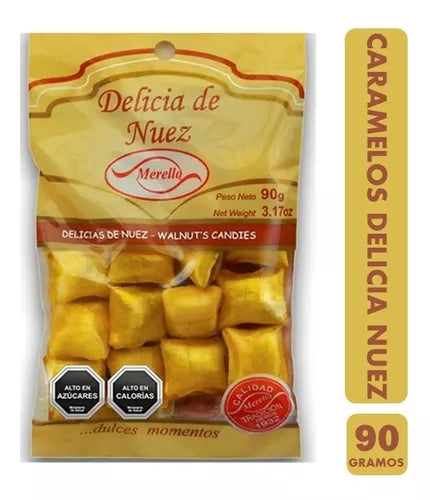 Delicia de nuez merello 90gr