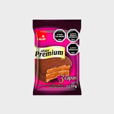 Alfajor premium 3 capas calaf 60gr