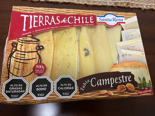 Tabla de quesos campestres Tierras de Chile 500gr