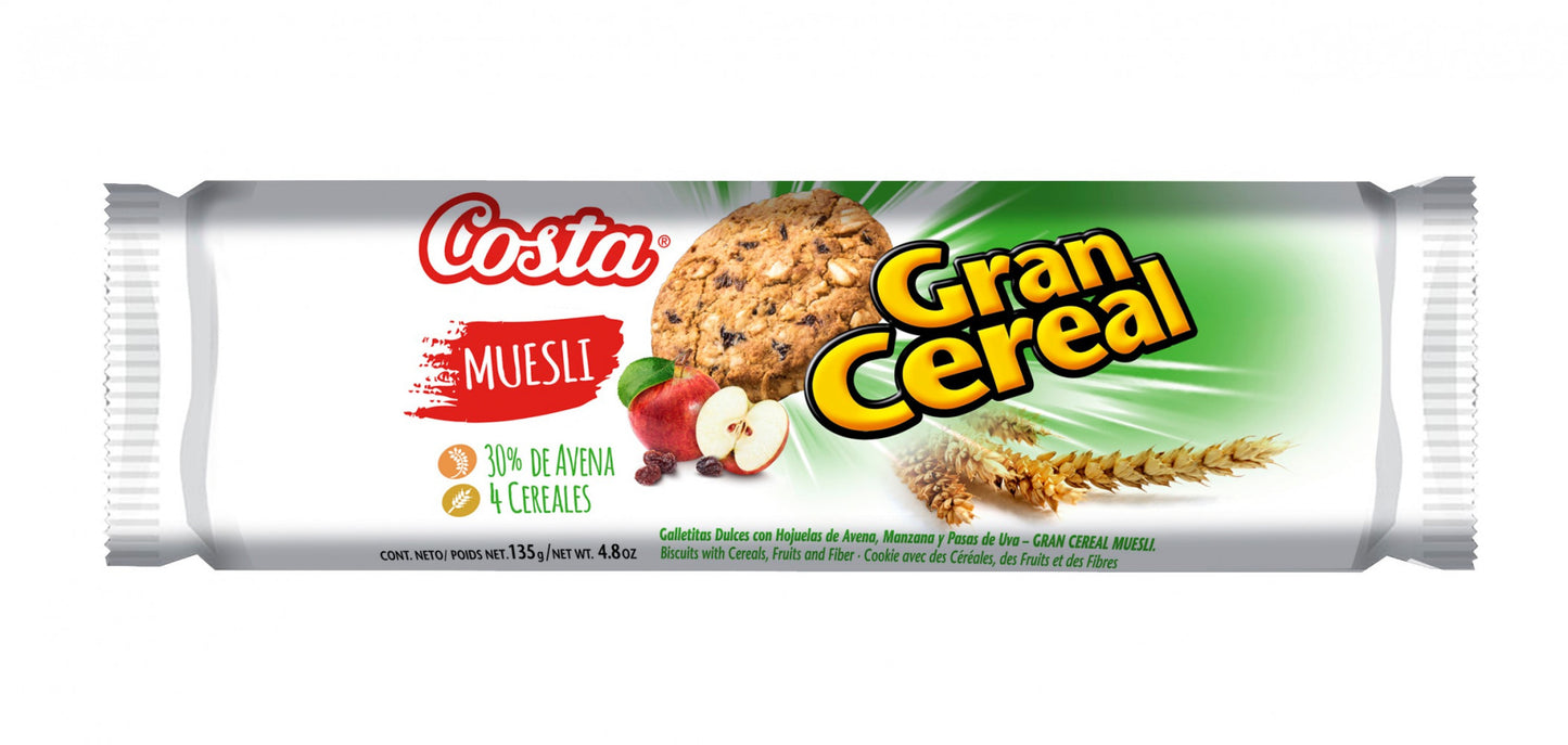 Galleta gran cereal 135gr