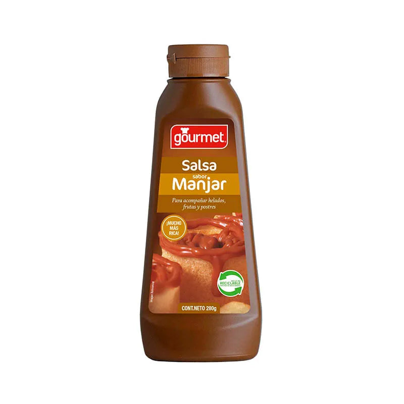 Salsa sabor manjar gourmet 280gr