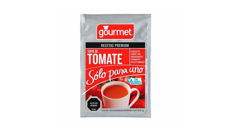 Sopa de tomate para uno, Gourmet