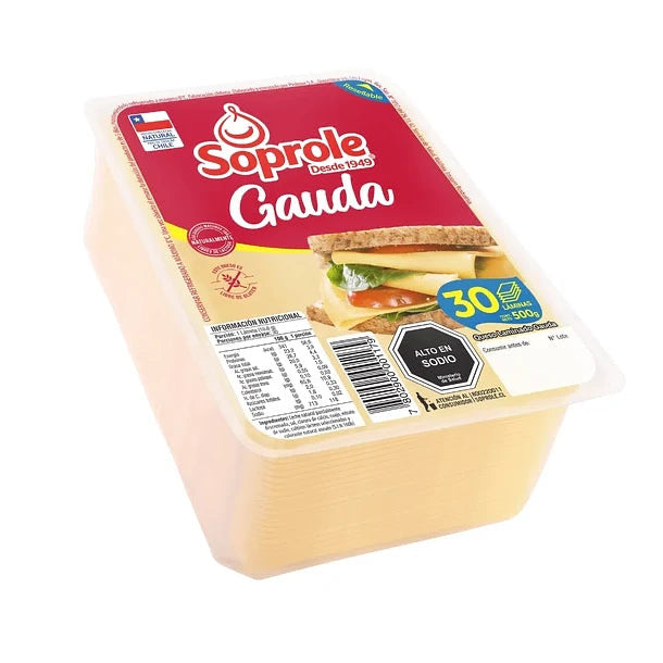 Queso soprole Gauda 500gr