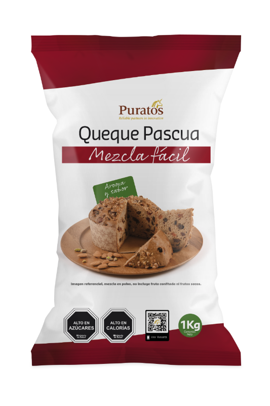 Queque de pascua Mezcla fácil 1kg