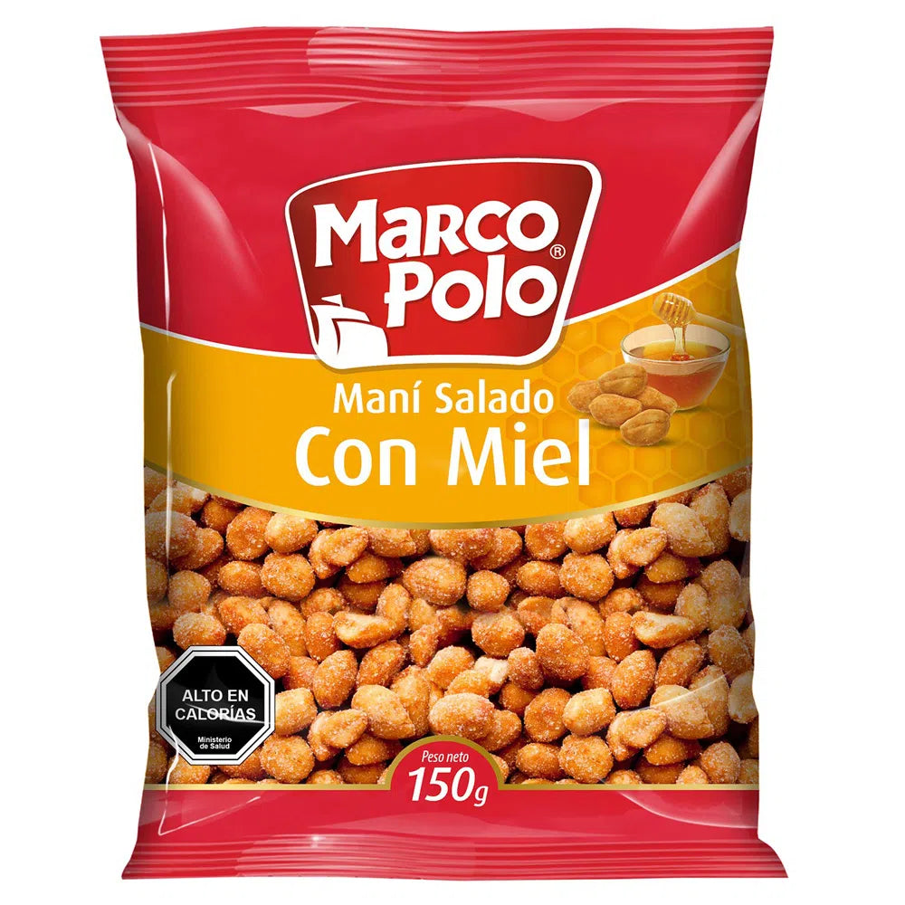 Mani salado con miel Marco Polo 150gr