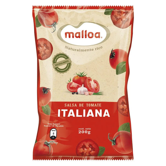 Salsa de tomate Malloa 200gr