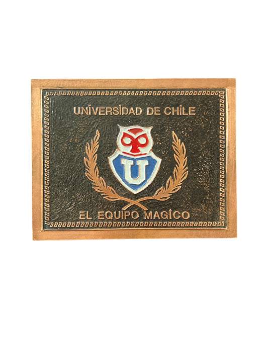 Cuadro universidad de Chile 9x7inches