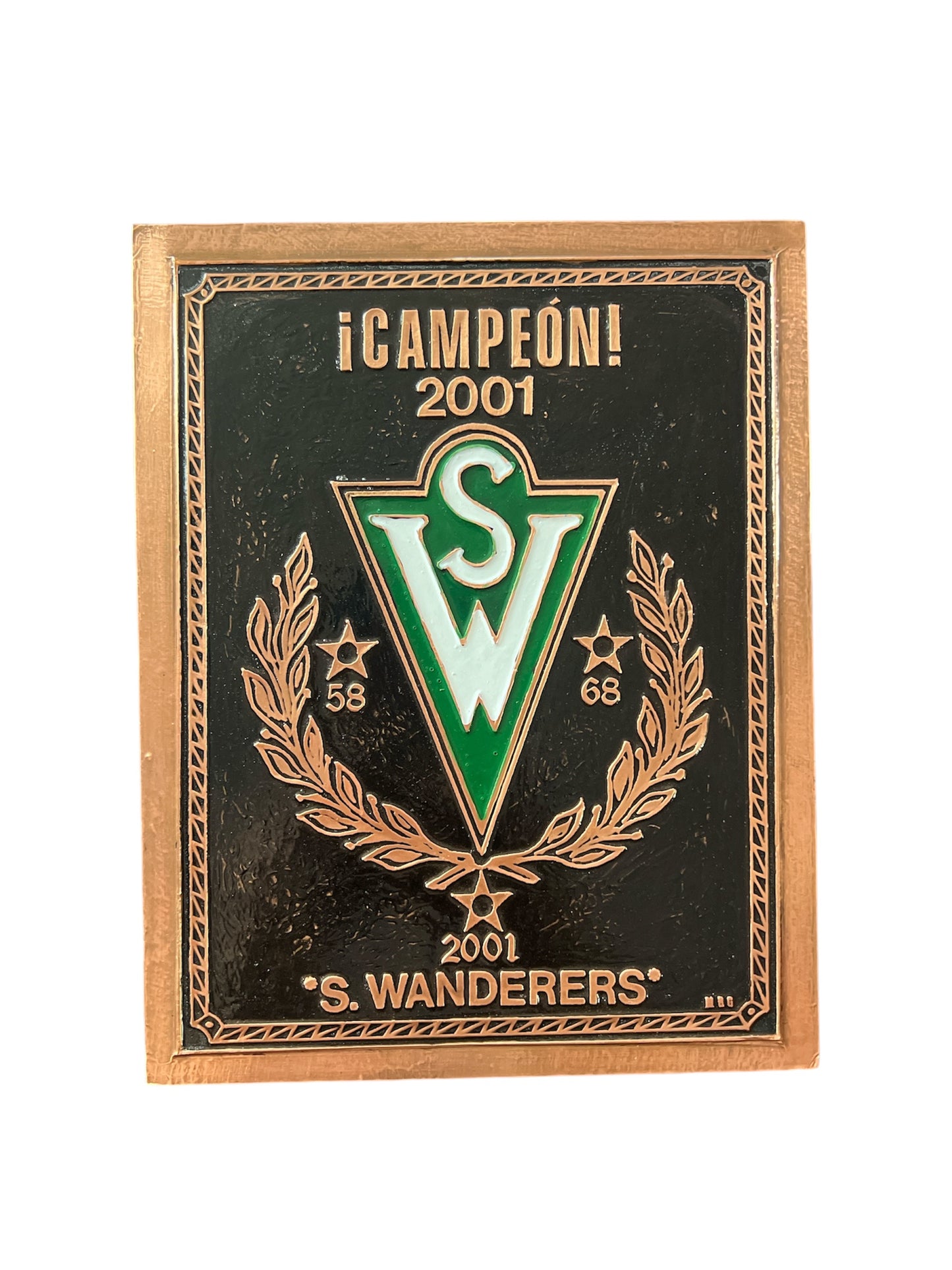 Cuadro decorativo Santiago Wanderers 9x7inches