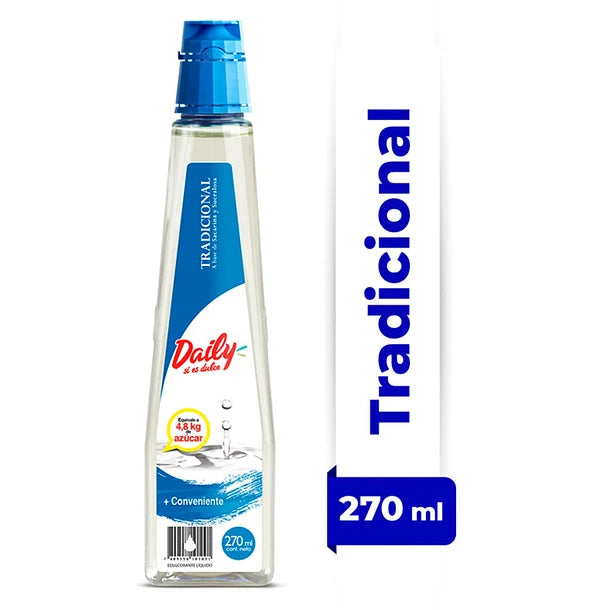 Daily, endulzante tradicional 270ml