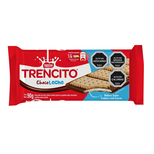 Chocolate trencito chocoleche 90g