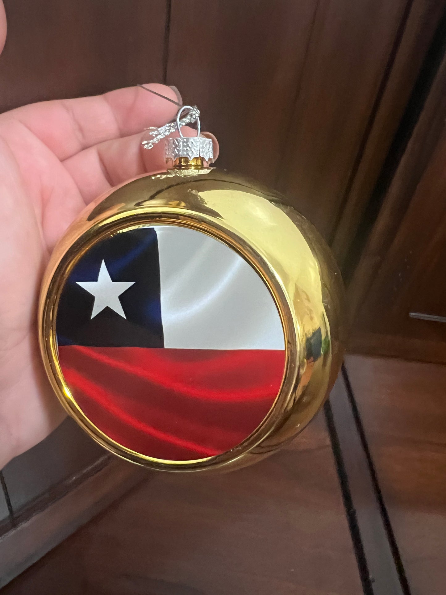 Esferas navideñas con bandera Chilena