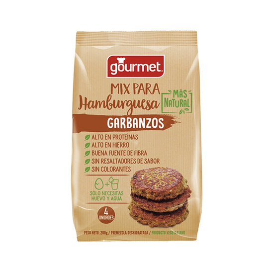 Mix para hamburguesas vegetarianas