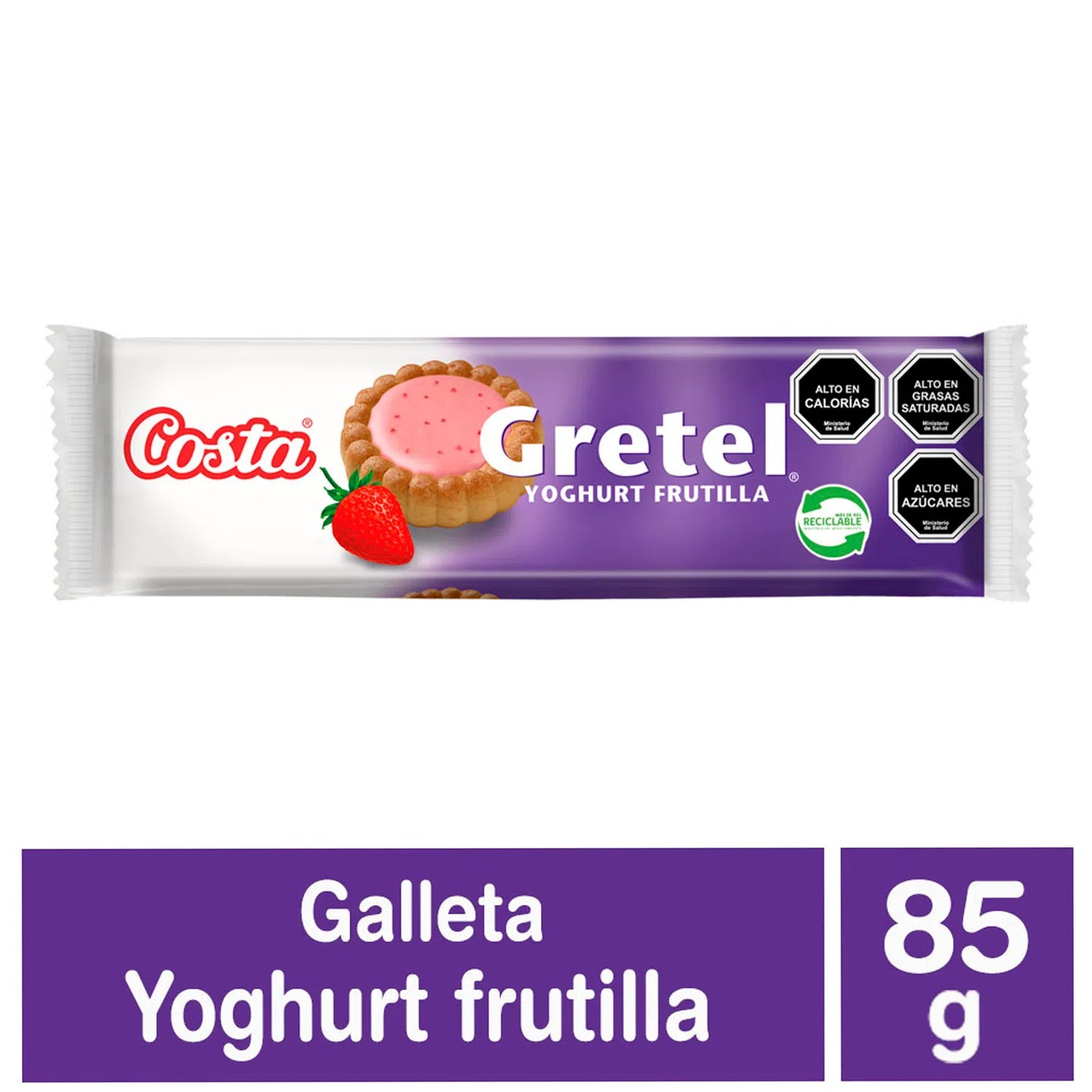 Galleta gretel frutilla