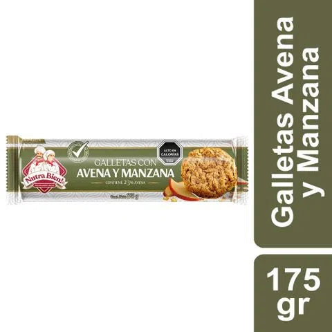 Galletas de avena Nutra bien 175 gramos