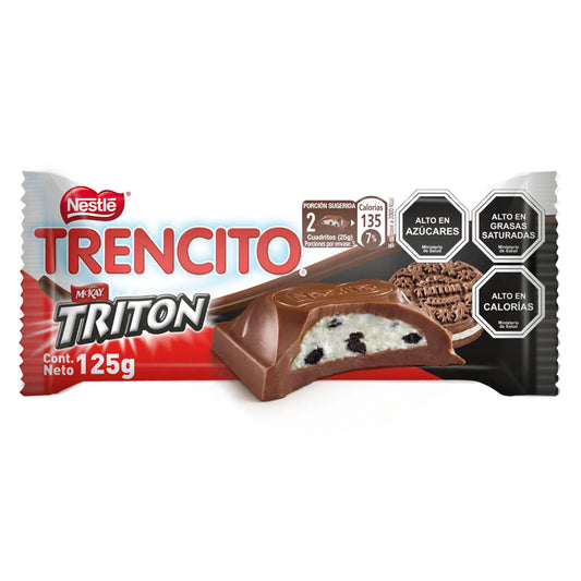 Chocolate trencito tritón 125 grs