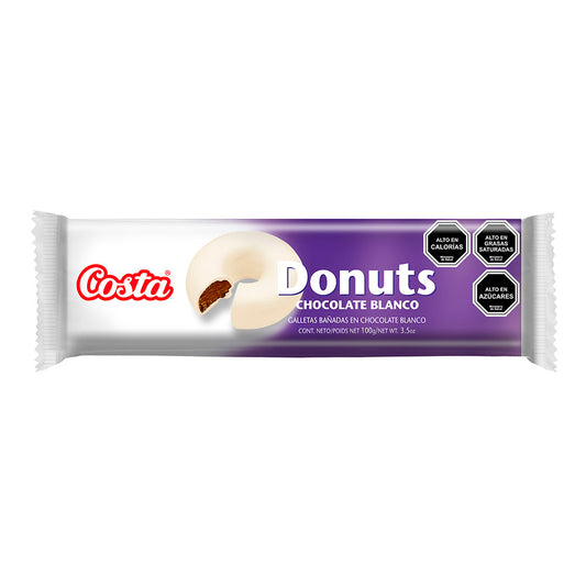 Galleta Donuts chocolate blanco